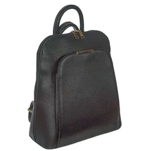 Erick Style 15629 fekete műbőr hátizsák