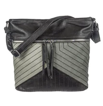 Fengda f2262 fekete-szürke női táska