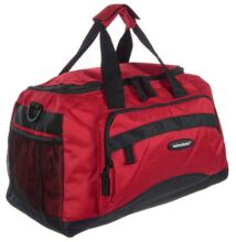 BT 8350 piros-fekete utazó táska