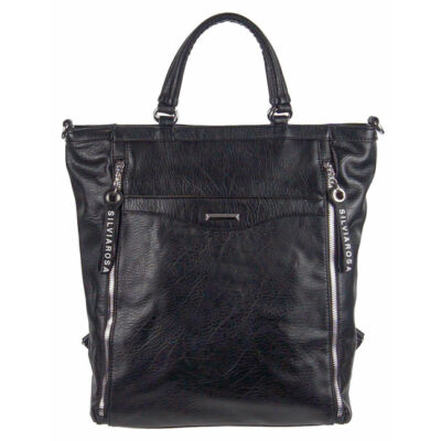 SilviaRosa sr8088 fekete 2in1 női műbőr táska