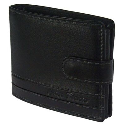 CorvoB sfc6002l/t fekete bőr pénztárca