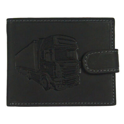 Kamr6002l/t kaionos fekete bőr pénztárca