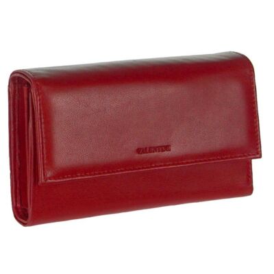 Valentini 306-231 piros bőr pénztárca