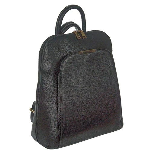 Erick Style 15629 fekete műbőr hátizsák