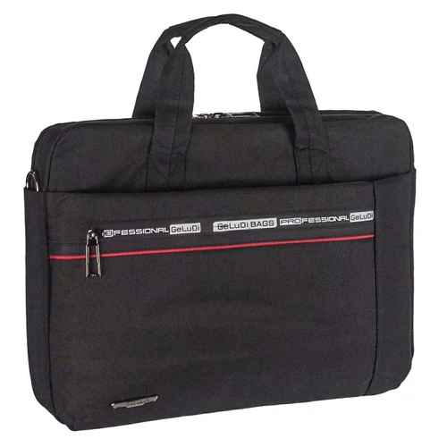 Addisell 1028 piros csíkos fekete laptoptáska