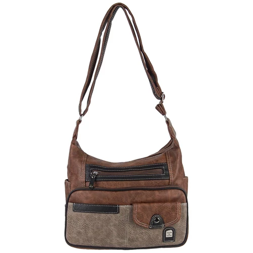 Charm-shape bb15115 kombinát barna női válltáska