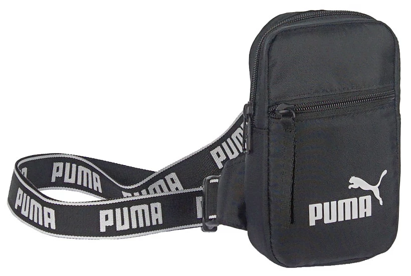 Kis méretű fekete Puma testtáska