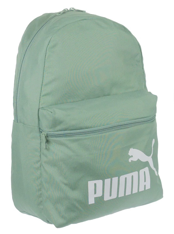 1 + 1 zsebes zöld vászon hátizsák Puma