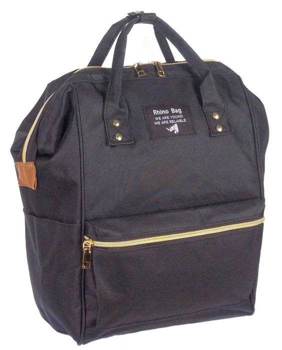 Rhino Bag fekete hátizsák, kabintáska