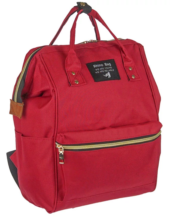 Rhino Bag sötét piros hátizsák, kabintáska