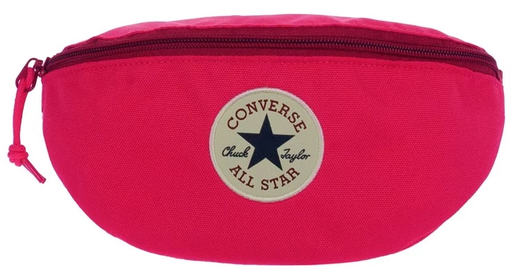 Egyzsebes halványpiros vászon övtáska Converse