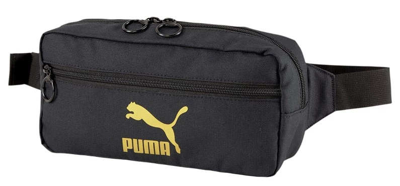 Nagy méretű fekete vászon övtáska PUMA