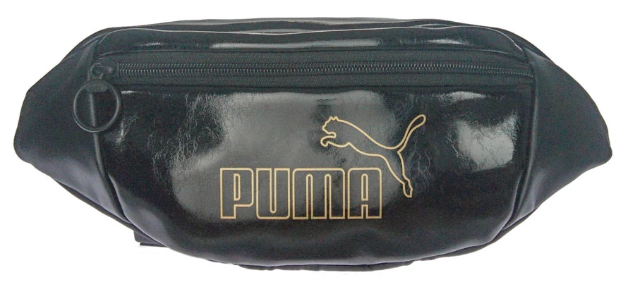 Két részes  fekete műbőr övtáska Puma