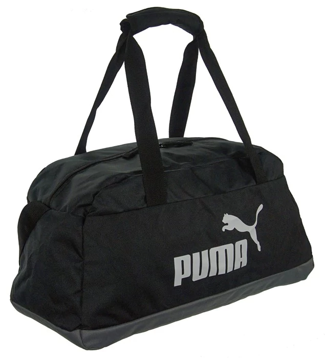 45 cm hosszú fekete-szürke utazótáska Puma