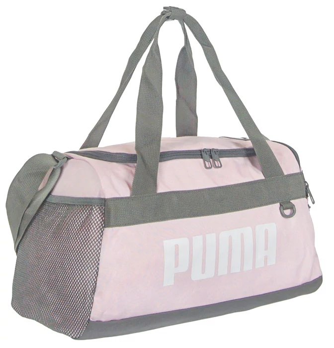 41 cm hosszú halvány pink oldalzsebes Puma utazótáska